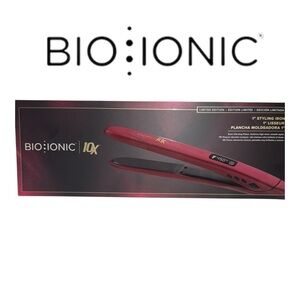 BIO IONIC 10 X (NWT) Limited Edition 1” Flat Iron